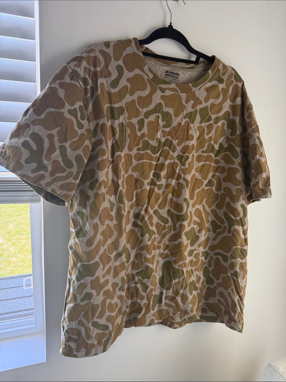 Duluth Trading Co Men's Short-Sleeve Camo Tee - Brown/Green 2XL